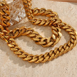 Chunky Cuban Chain Necklace