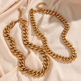 Chunky Cuban Chain Necklace