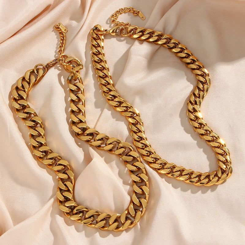 Chunky Cuban Chain Necklace