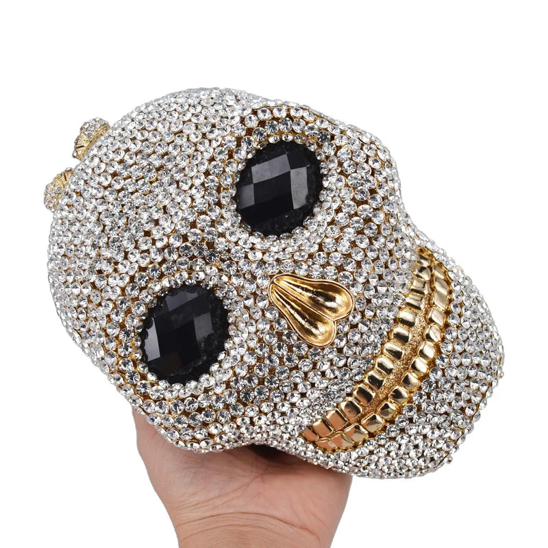 Designer Skull Clutch Bags