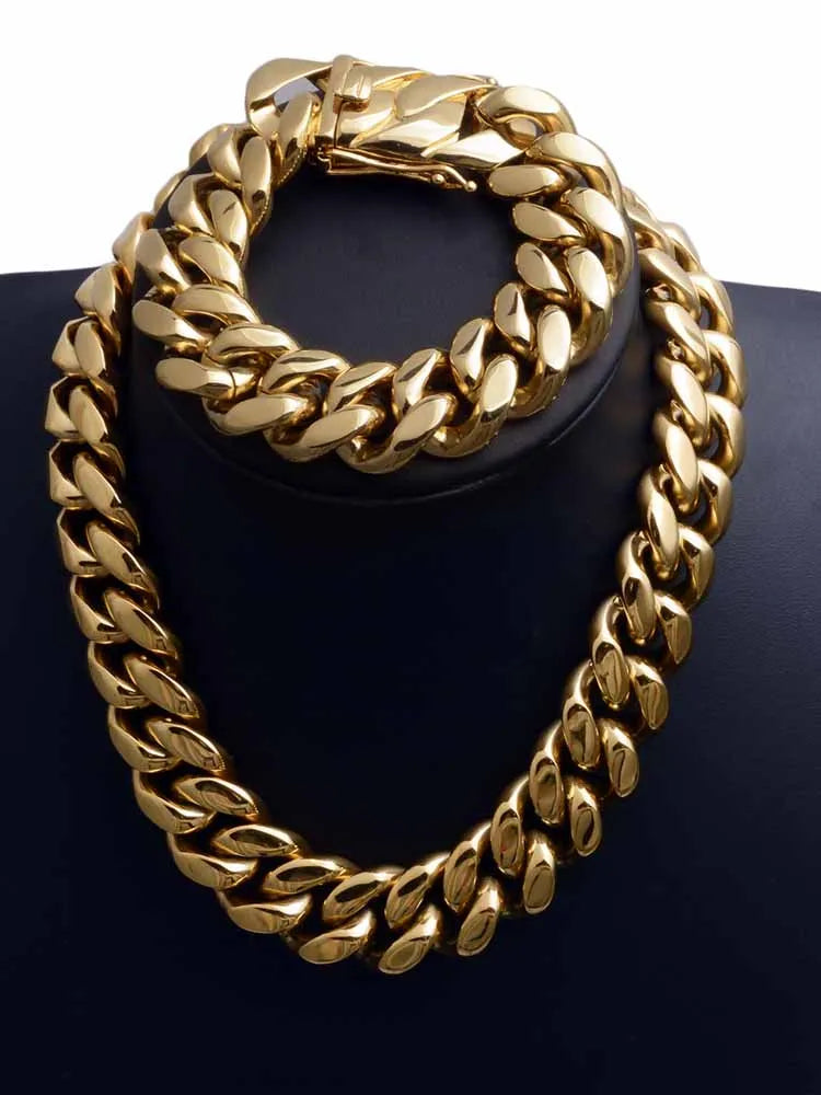 Miami Curb Cuban Chain Necklace