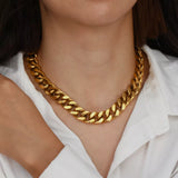 Chunky Cuban Chain Necklace